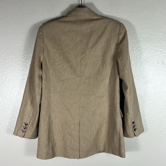 L’AGENCE Aimee Linen Blend Boyfriend Blazer - Picture 10 of 10